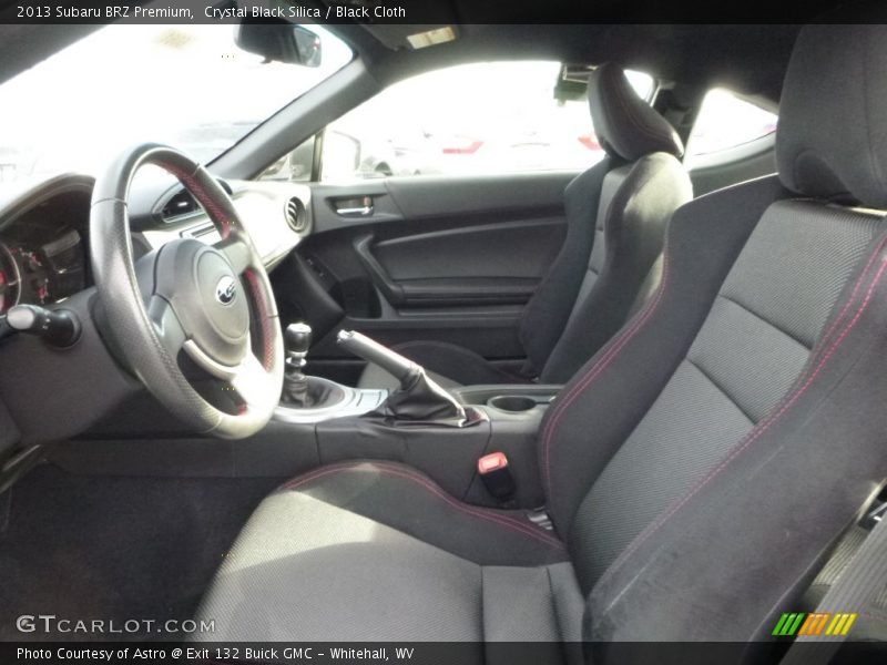 Crystal Black Silica / Black Cloth 2013 Subaru BRZ Premium
