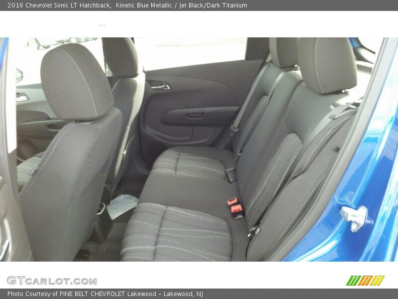 Kinetic Blue Metallic / Jet Black/Dark Titanium 2016 Chevrolet Sonic LT Hatchback