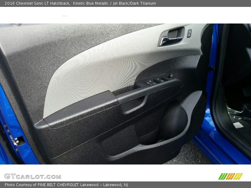 Kinetic Blue Metallic / Jet Black/Dark Titanium 2016 Chevrolet Sonic LT Hatchback
