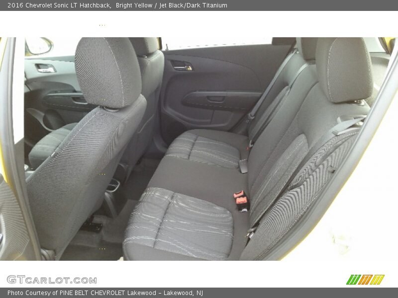 Bright Yellow / Jet Black/Dark Titanium 2016 Chevrolet Sonic LT Hatchback