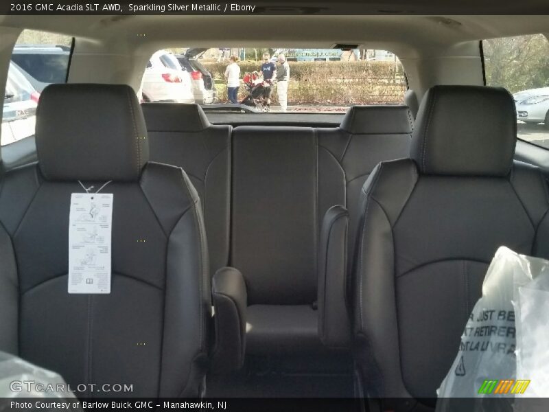 Sparkling Silver Metallic / Ebony 2016 GMC Acadia SLT AWD