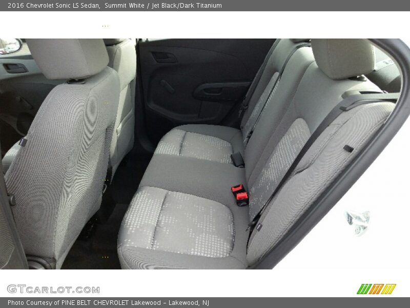 Summit White / Jet Black/Dark Titanium 2016 Chevrolet Sonic LS Sedan