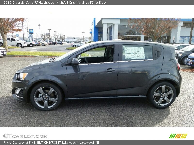  2016 Sonic RS Hatchback Nightfall Gray Metallic