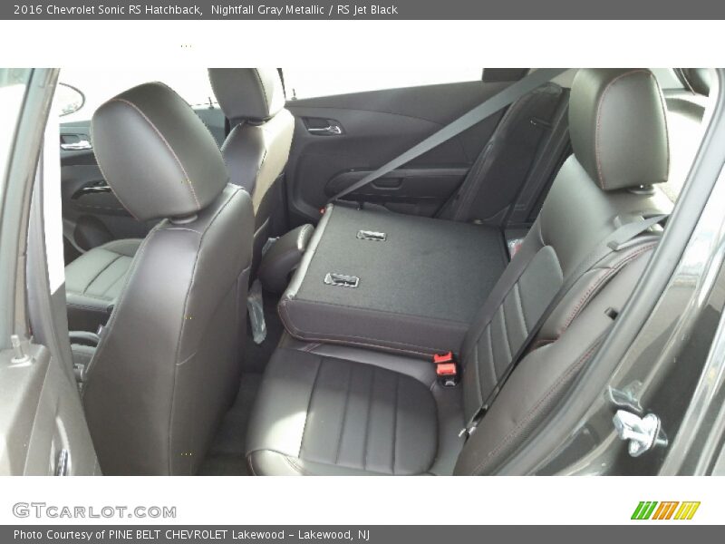 Nightfall Gray Metallic / RS Jet Black 2016 Chevrolet Sonic RS Hatchback