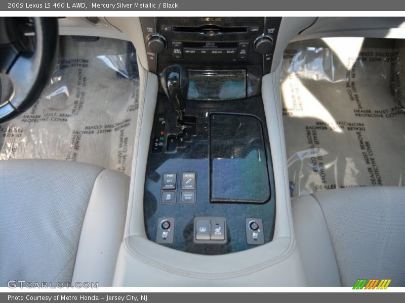 Mercury Silver Metallic / Black 2009 Lexus LS 460 L AWD