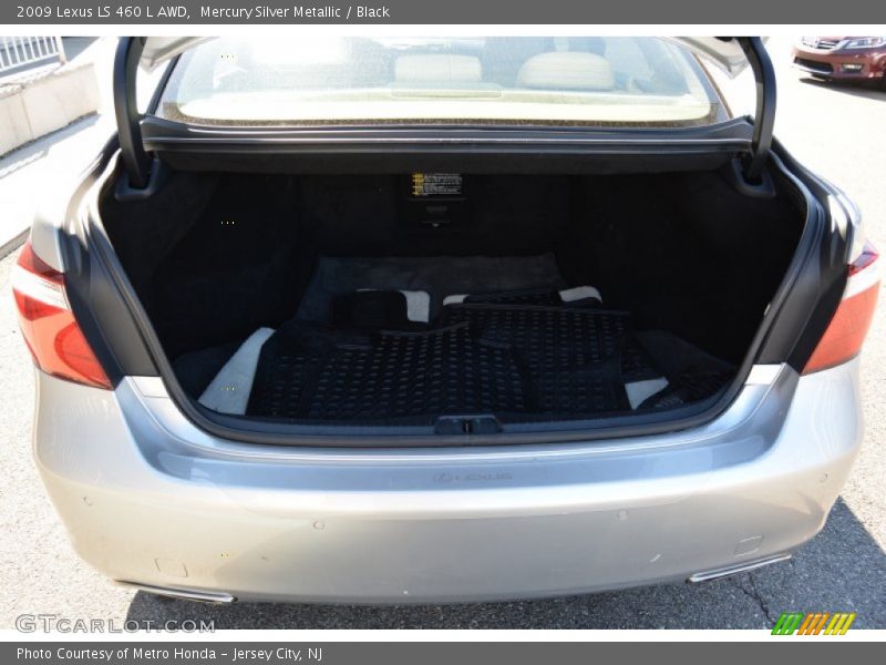 Mercury Silver Metallic / Black 2009 Lexus LS 460 L AWD
