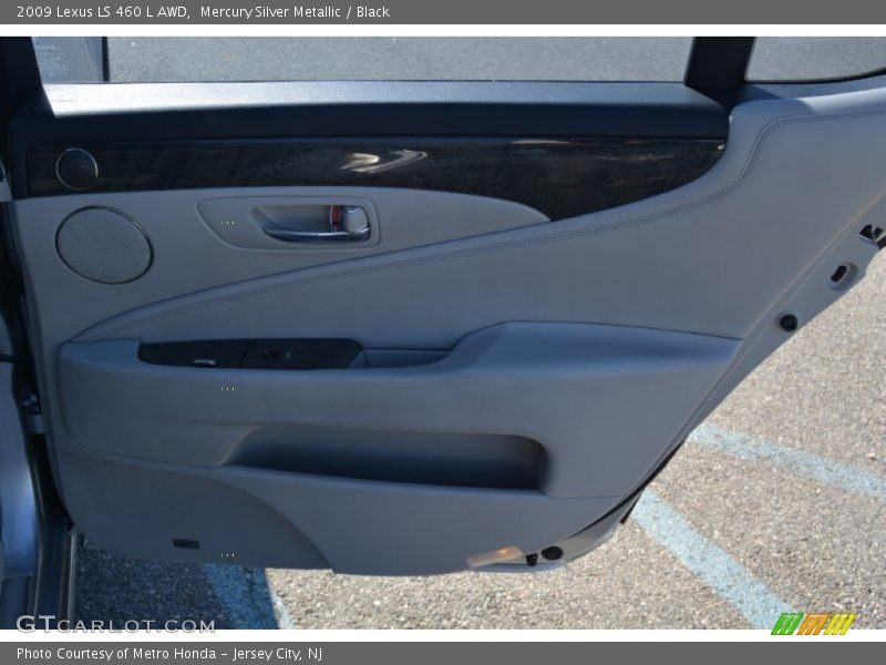 Mercury Silver Metallic / Black 2009 Lexus LS 460 L AWD