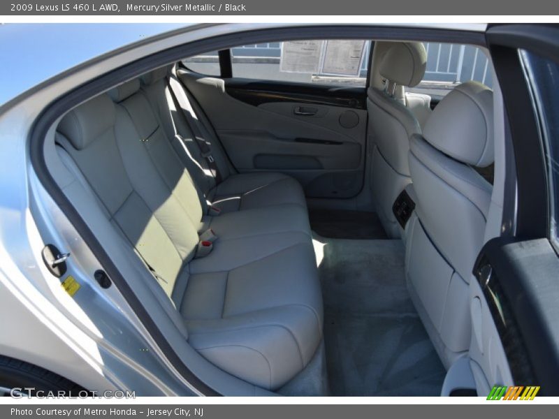 Mercury Silver Metallic / Black 2009 Lexus LS 460 L AWD