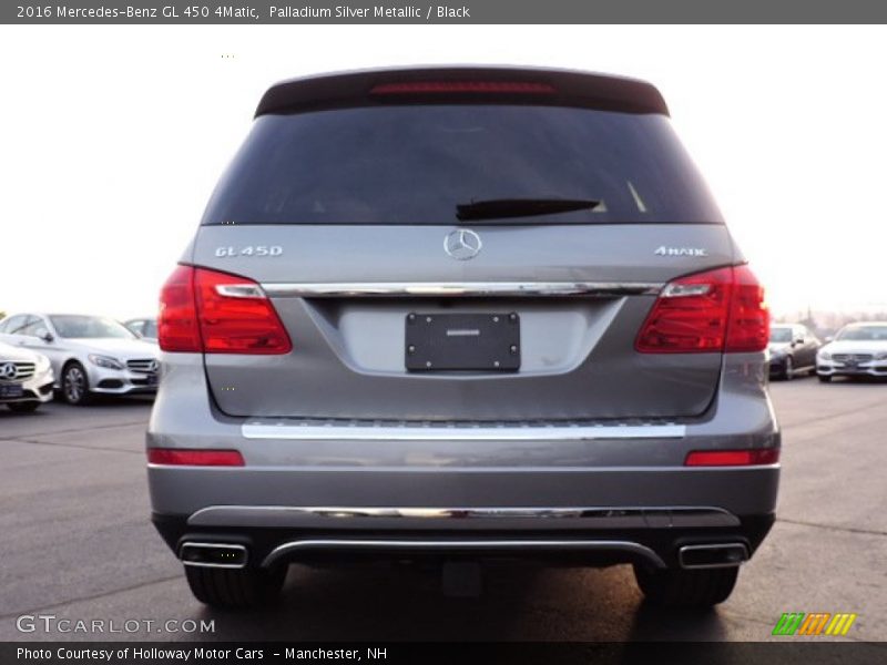 Palladium Silver Metallic / Black 2016 Mercedes-Benz GL 450 4Matic