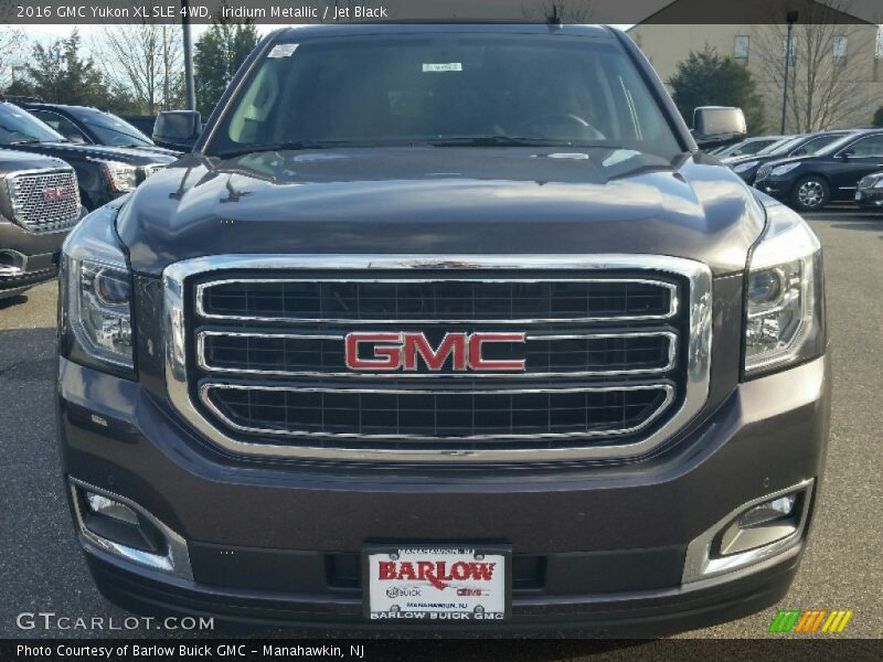 Iridium Metallic / Jet Black 2016 GMC Yukon XL SLE 4WD