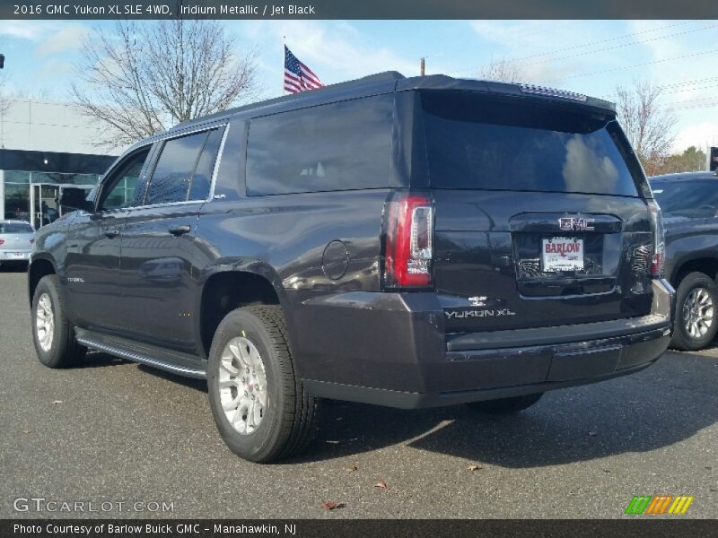 Iridium Metallic / Jet Black 2016 GMC Yukon XL SLE 4WD