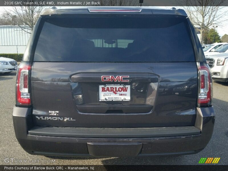 Iridium Metallic / Jet Black 2016 GMC Yukon XL SLE 4WD