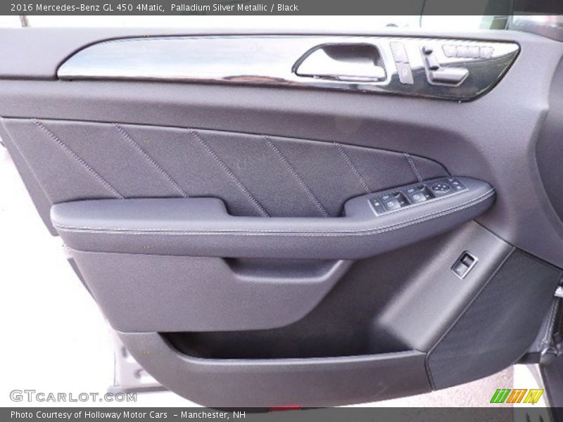 Palladium Silver Metallic / Black 2016 Mercedes-Benz GL 450 4Matic