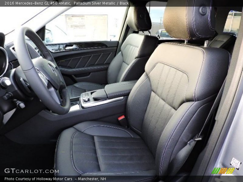 Palladium Silver Metallic / Black 2016 Mercedes-Benz GL 450 4Matic