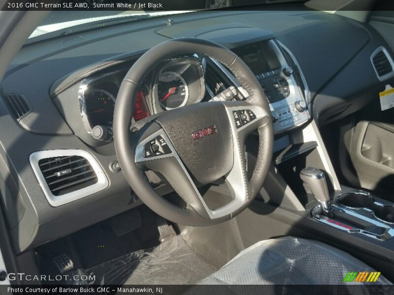 Summit White / Jet Black 2016 GMC Terrain SLE AWD