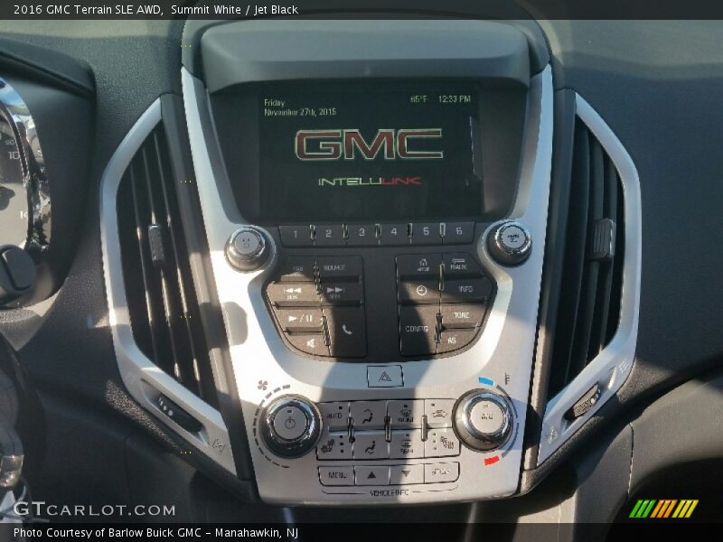 Summit White / Jet Black 2016 GMC Terrain SLE AWD