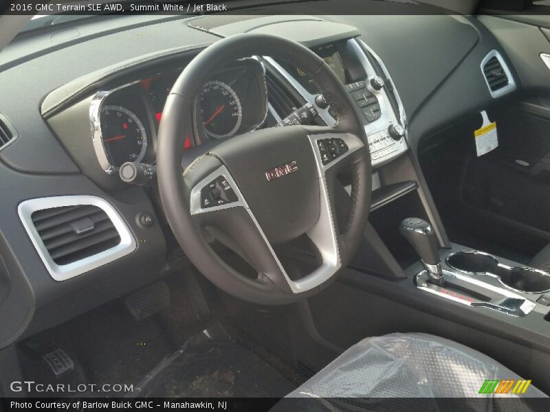 Summit White / Jet Black 2016 GMC Terrain SLE AWD