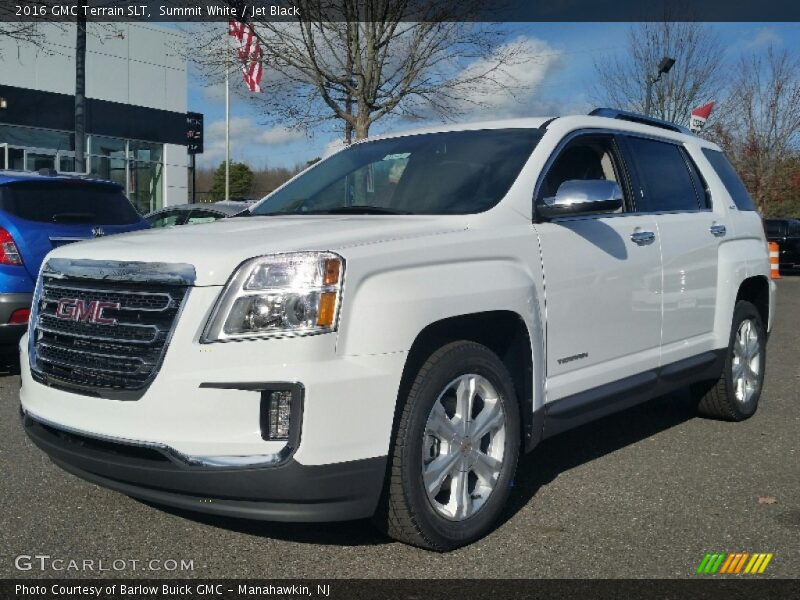 Summit White / Jet Black 2016 GMC Terrain SLT