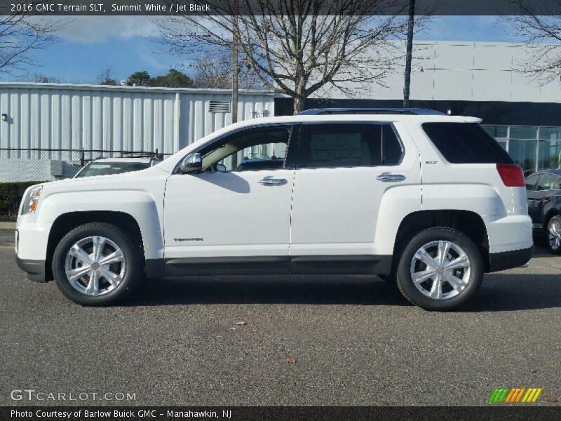 Summit White / Jet Black 2016 GMC Terrain SLT