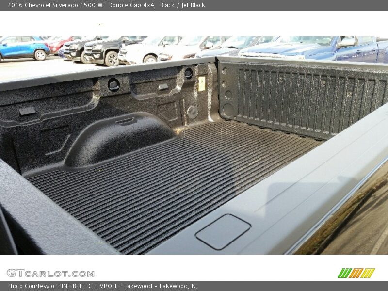 Black / Jet Black 2016 Chevrolet Silverado 1500 WT Double Cab 4x4