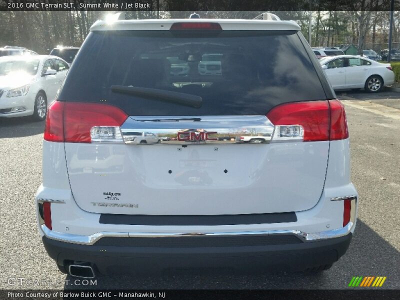 Summit White / Jet Black 2016 GMC Terrain SLT