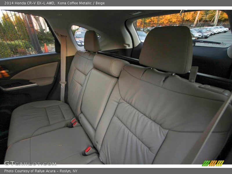 Kona Coffee Metallic / Beige 2014 Honda CR-V EX-L AWD