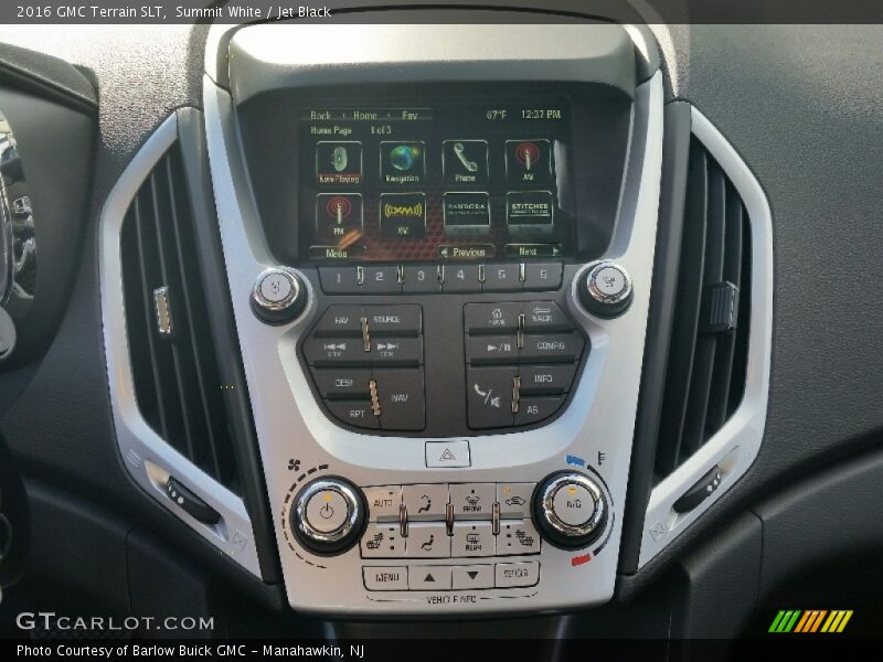 Summit White / Jet Black 2016 GMC Terrain SLT