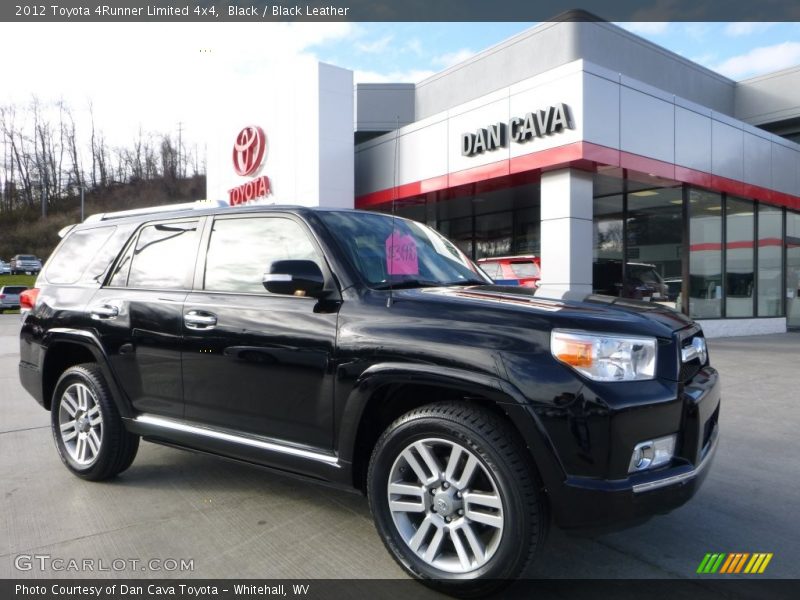 Black / Black Leather 2012 Toyota 4Runner Limited 4x4