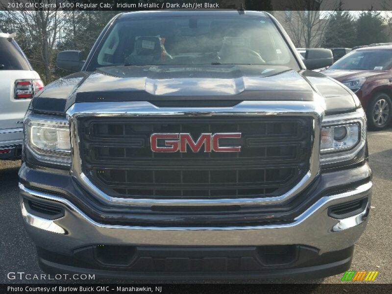 Iridium Metallic / Dark Ash/Jet Black 2016 GMC Sierra 1500 Regular Cab