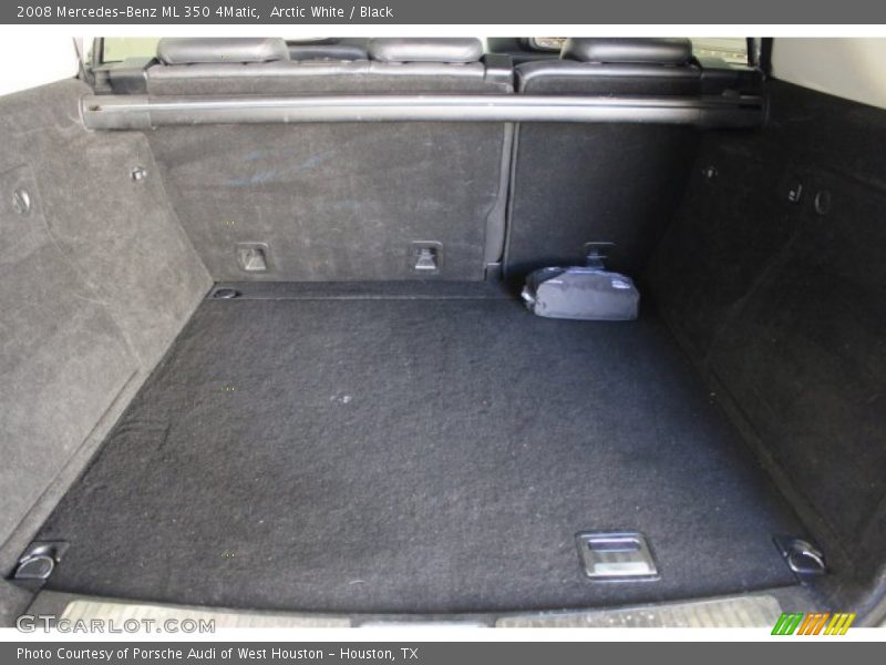 Arctic White / Black 2008 Mercedes-Benz ML 350 4Matic