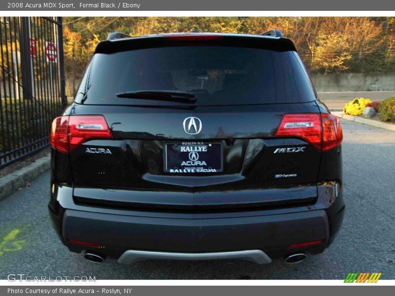 Formal Black / Ebony 2008 Acura MDX Sport