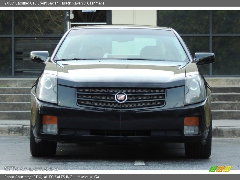 Black Raven / Cashmere 2007 Cadillac CTS Sport Sedan