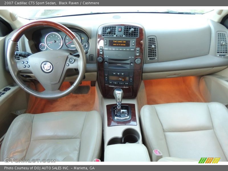 Black Raven / Cashmere 2007 Cadillac CTS Sport Sedan