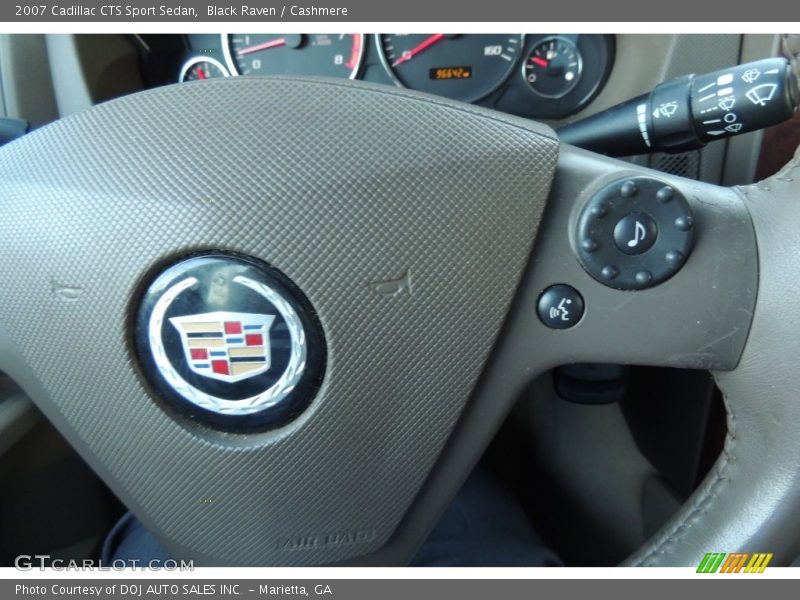 Black Raven / Cashmere 2007 Cadillac CTS Sport Sedan