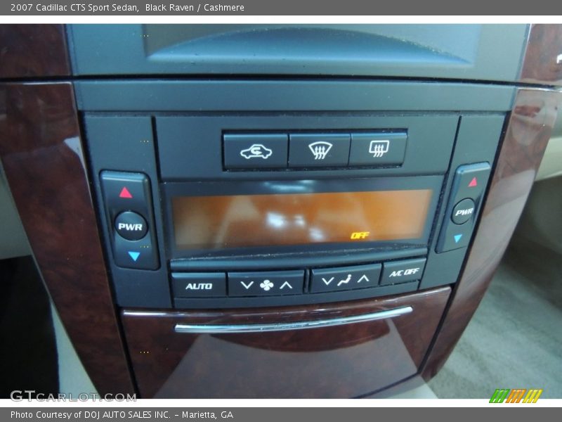 Black Raven / Cashmere 2007 Cadillac CTS Sport Sedan