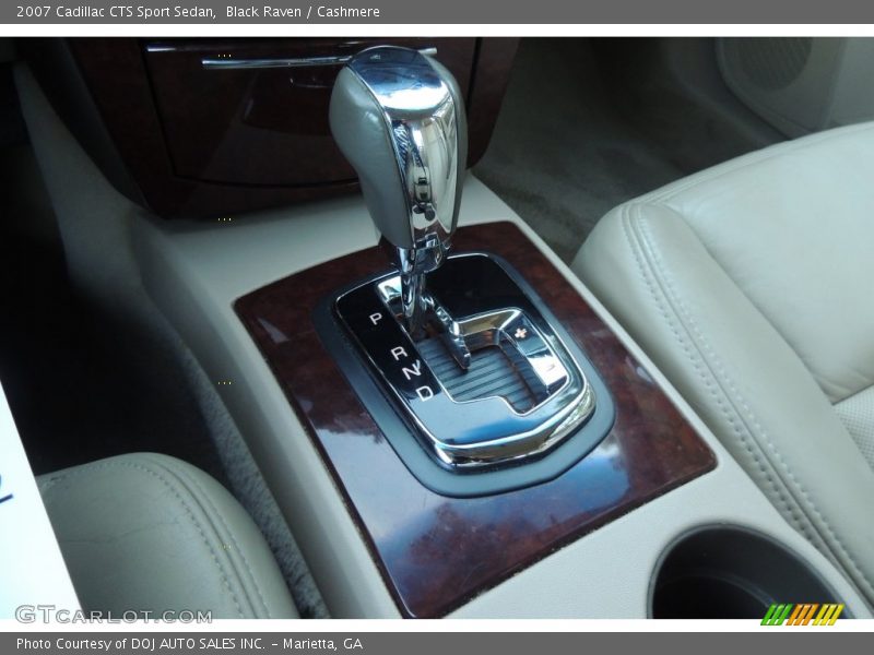 Black Raven / Cashmere 2007 Cadillac CTS Sport Sedan