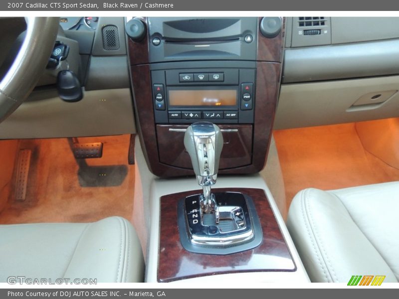Black Raven / Cashmere 2007 Cadillac CTS Sport Sedan
