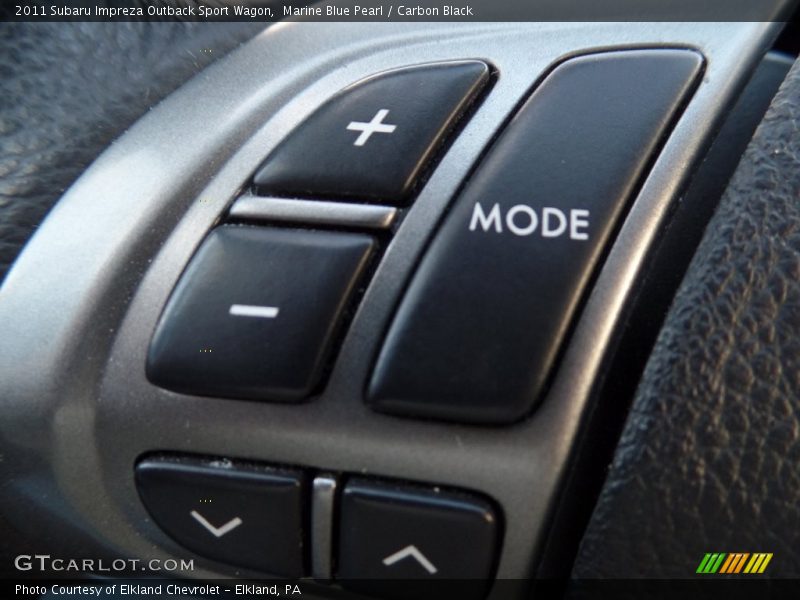 Marine Blue Pearl / Carbon Black 2011 Subaru Impreza Outback Sport Wagon
