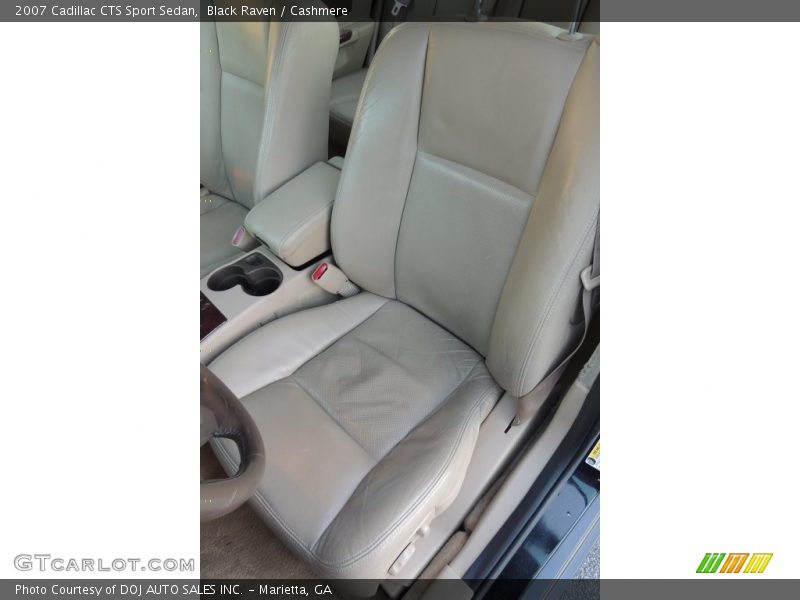 Black Raven / Cashmere 2007 Cadillac CTS Sport Sedan