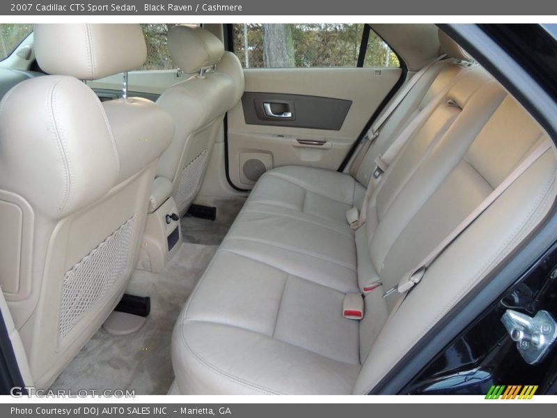 Black Raven / Cashmere 2007 Cadillac CTS Sport Sedan