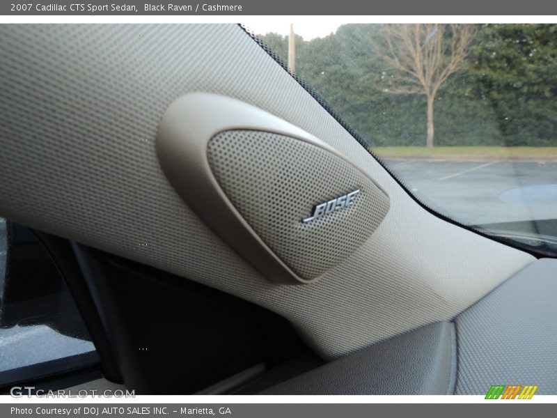 Black Raven / Cashmere 2007 Cadillac CTS Sport Sedan