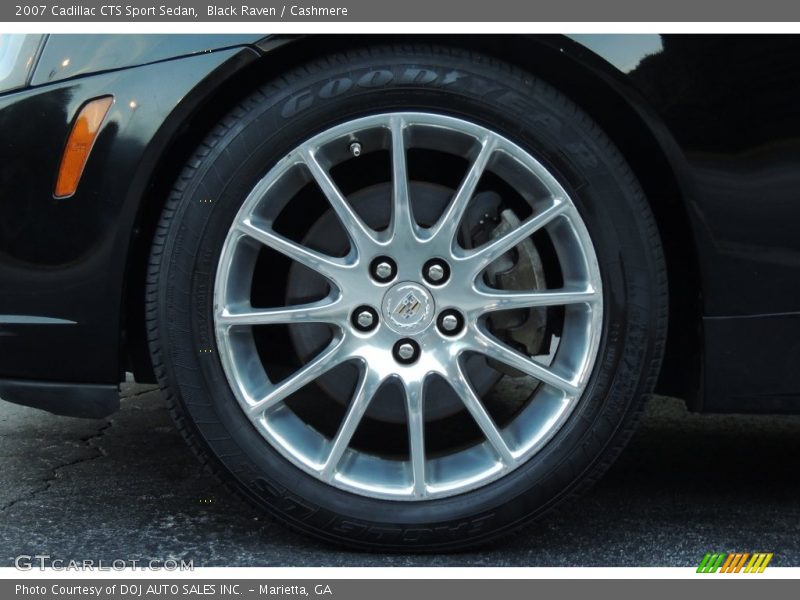Black Raven / Cashmere 2007 Cadillac CTS Sport Sedan