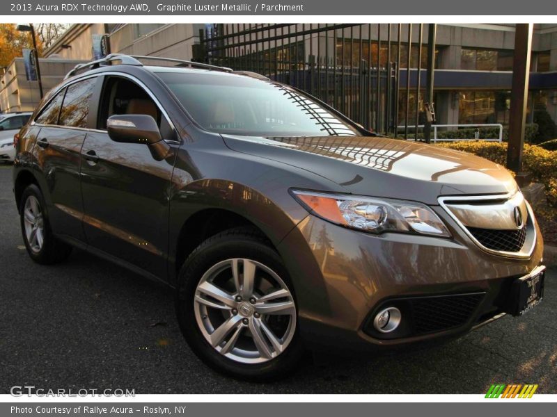 Graphite Luster Metallic / Parchment 2013 Acura RDX Technology AWD