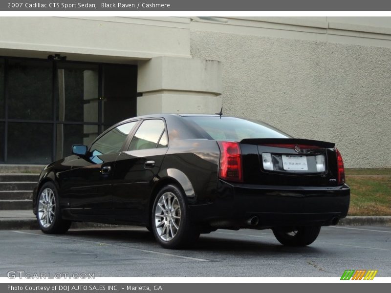 Black Raven / Cashmere 2007 Cadillac CTS Sport Sedan