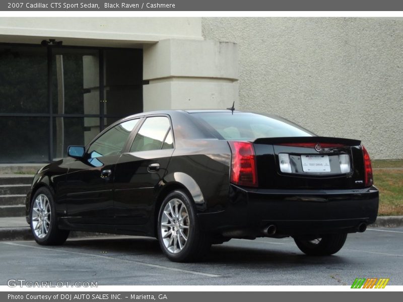 Black Raven / Cashmere 2007 Cadillac CTS Sport Sedan