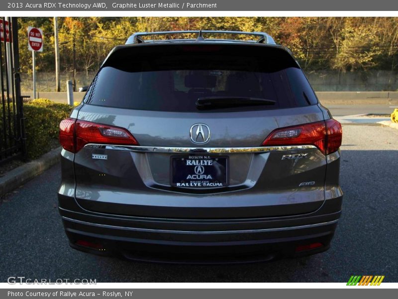 Graphite Luster Metallic / Parchment 2013 Acura RDX Technology AWD
