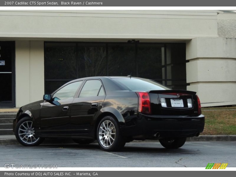 Black Raven / Cashmere 2007 Cadillac CTS Sport Sedan