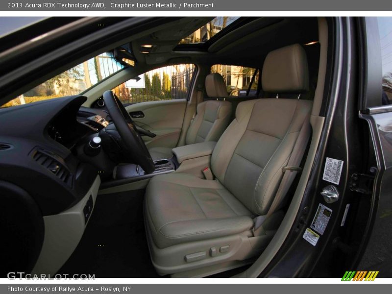 Graphite Luster Metallic / Parchment 2013 Acura RDX Technology AWD