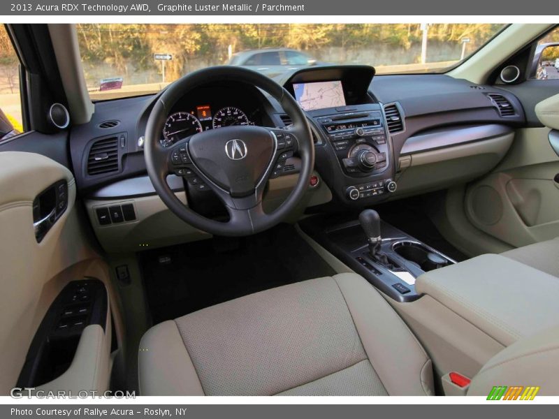 Graphite Luster Metallic / Parchment 2013 Acura RDX Technology AWD