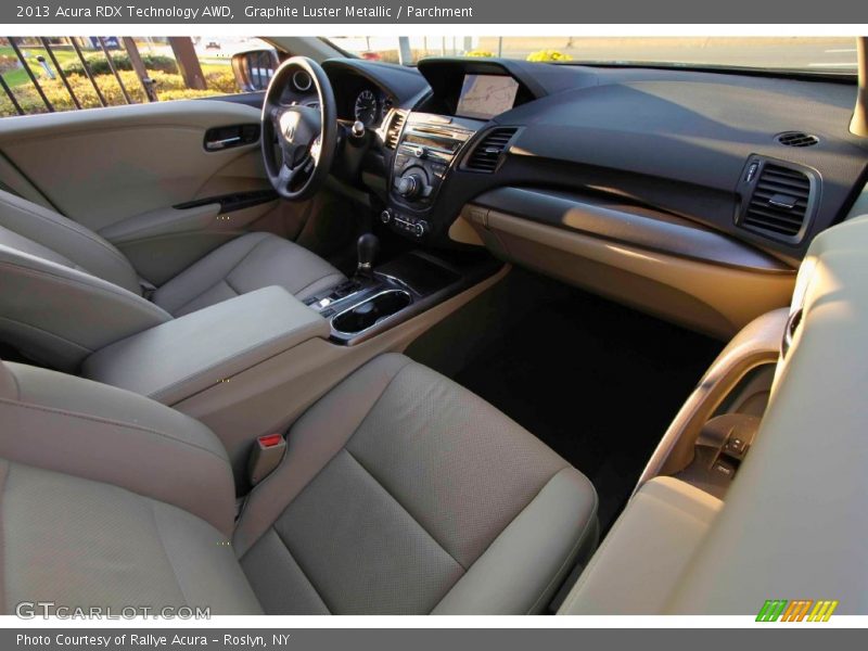 Graphite Luster Metallic / Parchment 2013 Acura RDX Technology AWD